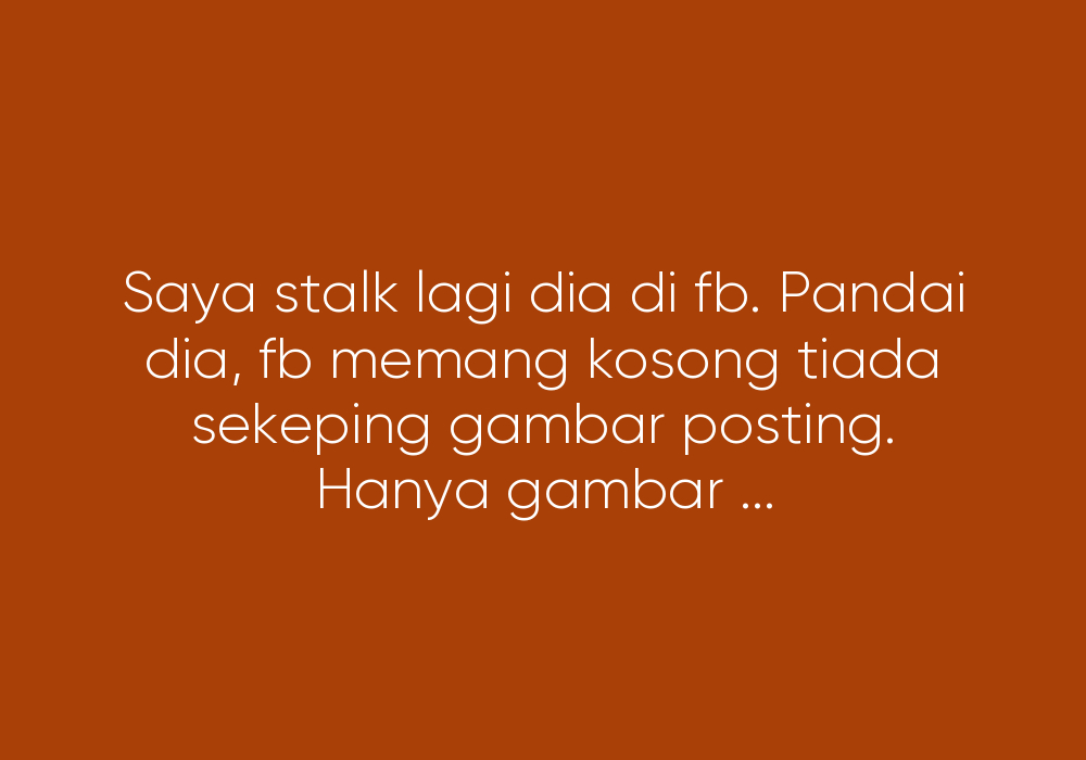 Encik Suami Orang Mengaku Duda