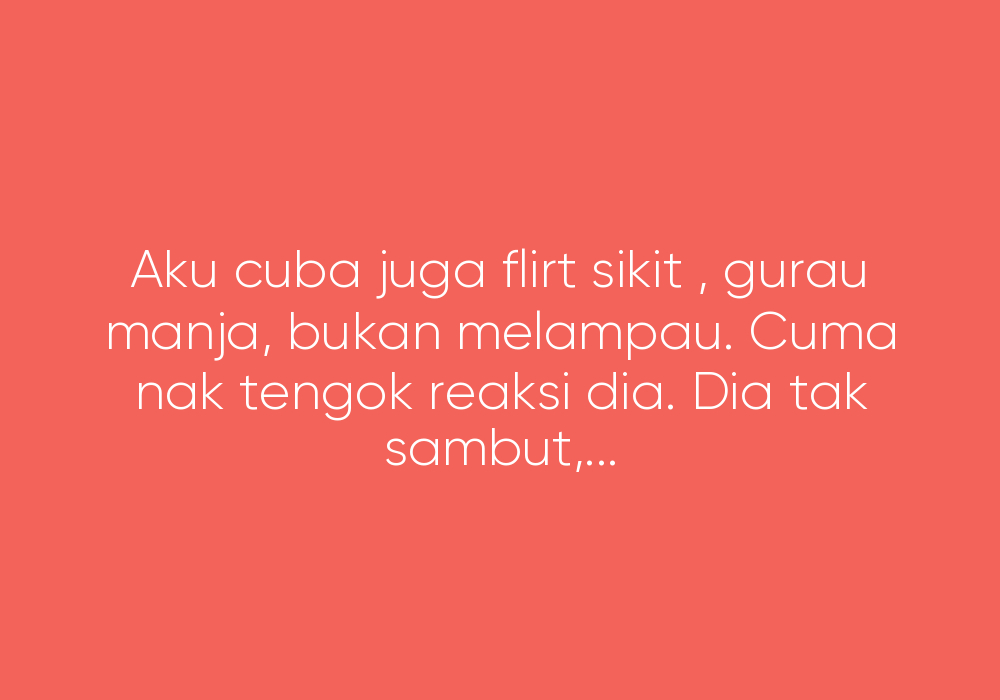 Cuba Nak Berkawan, Tapi Lain Jadinya