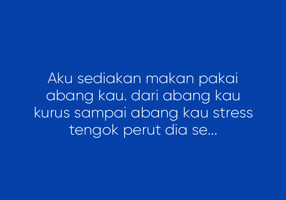 Peranan Aku Sebagai Isteri