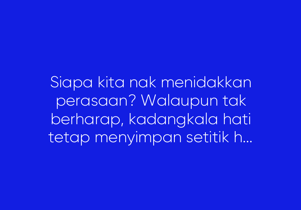 Cinta Bukan Untukku