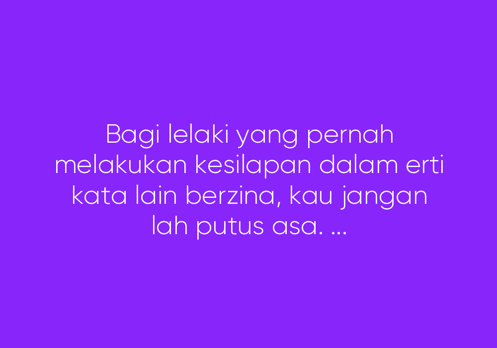 Dara atau Tak?