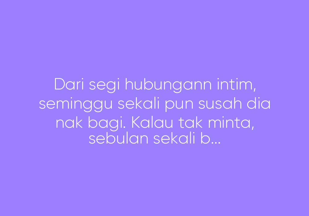 Suami Yang Confused