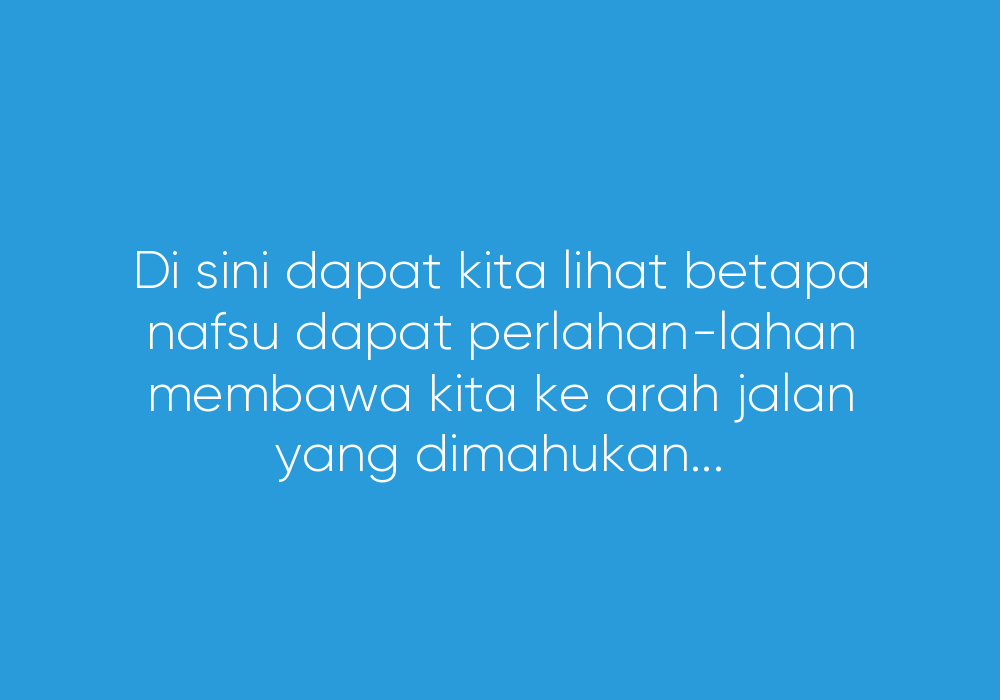 Cinta Dihiasi Nafsu