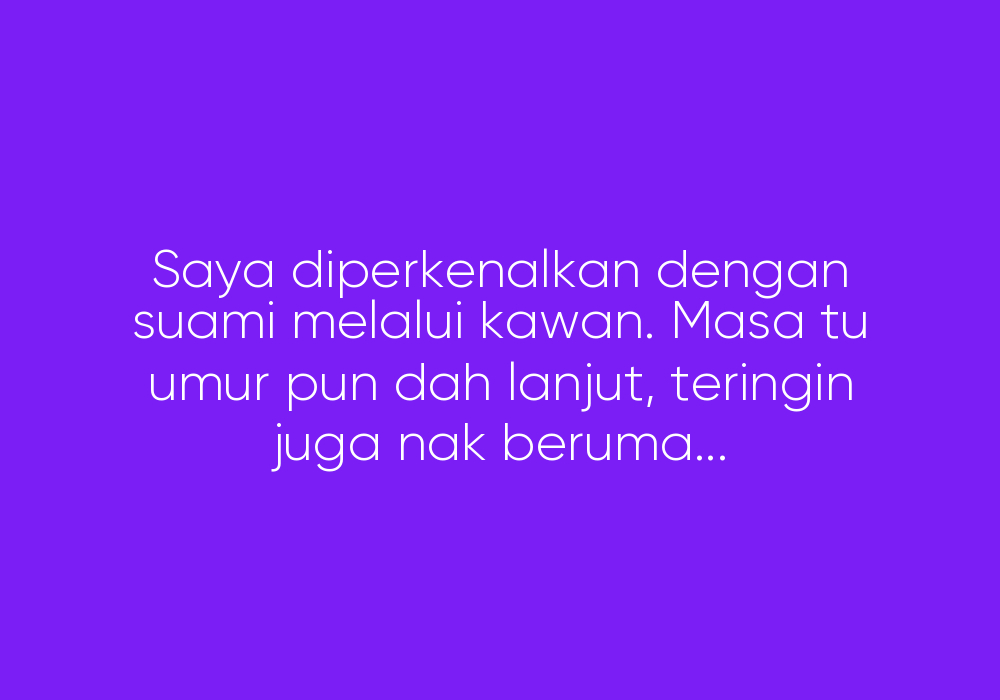 REPLY: Memujuk Isteri