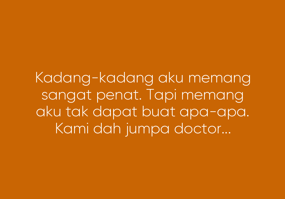 REPLY: Dilema Suami