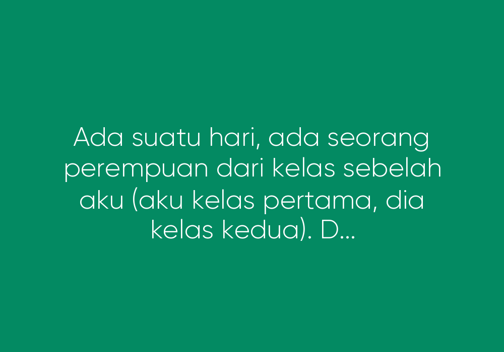 Cerita Dari Aku, Si Mangsa Buli