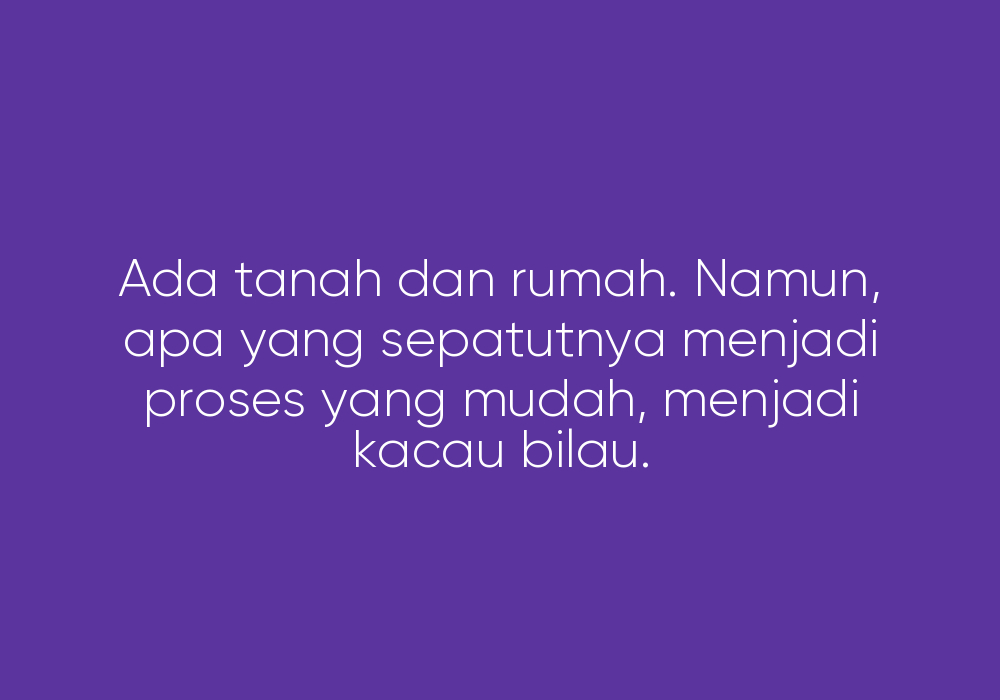 Harta Pusaka, Antara Syariat & Hati