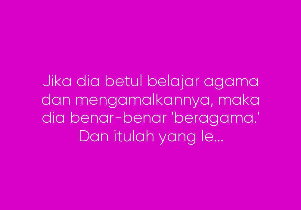 Bukan Kisah Aku