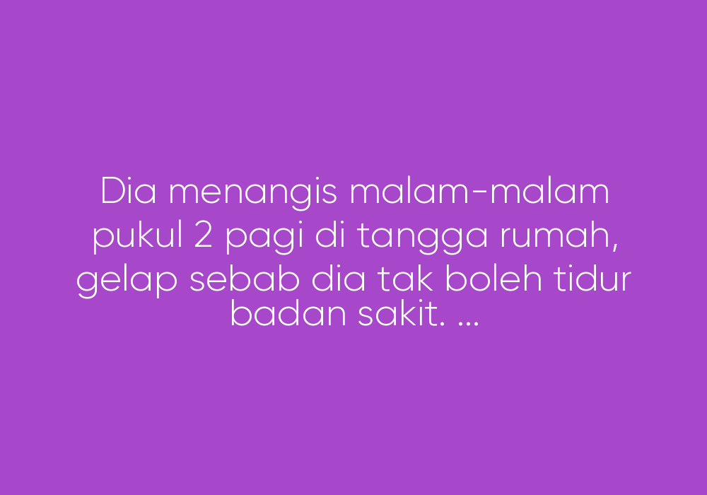 Dilema Suami