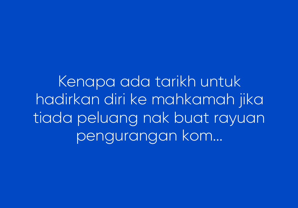 Saman JPJ: Perlukan Pencerahan