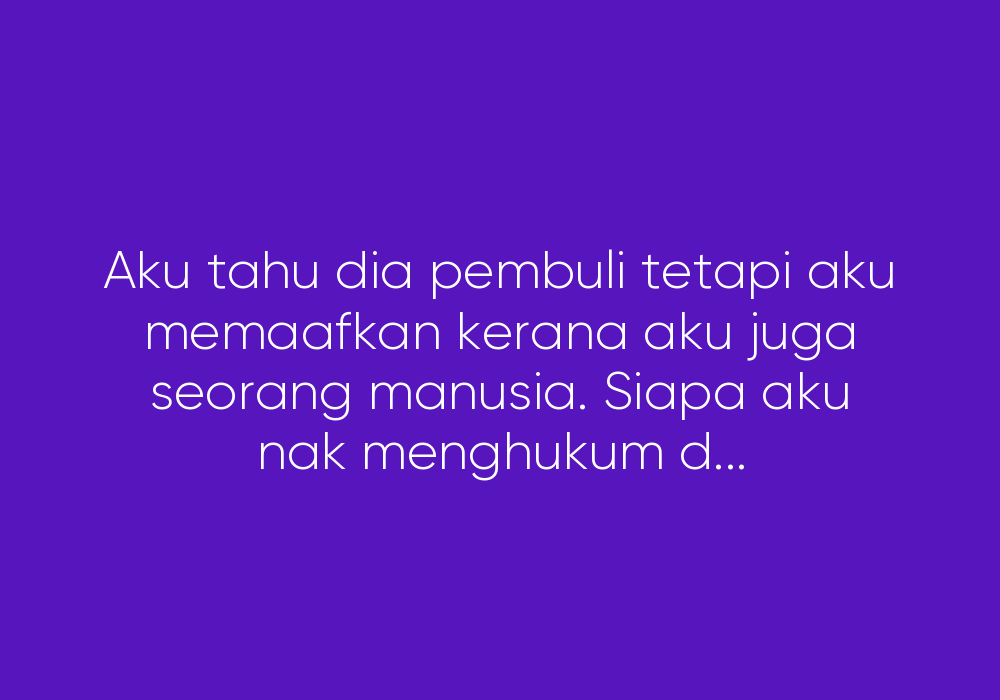 Apa Salah Aku Ni?