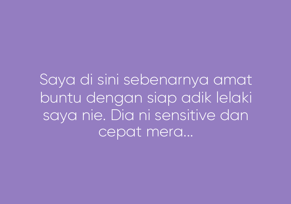 Murung Atau Gangguan Lain