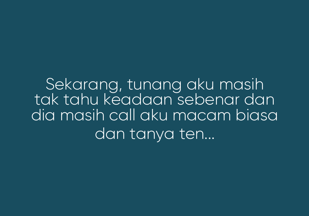 Tunangku Curang