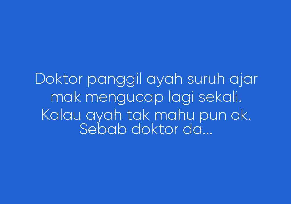 Kekuatan Untuk Menerima Kepulangan Yang Tersayang