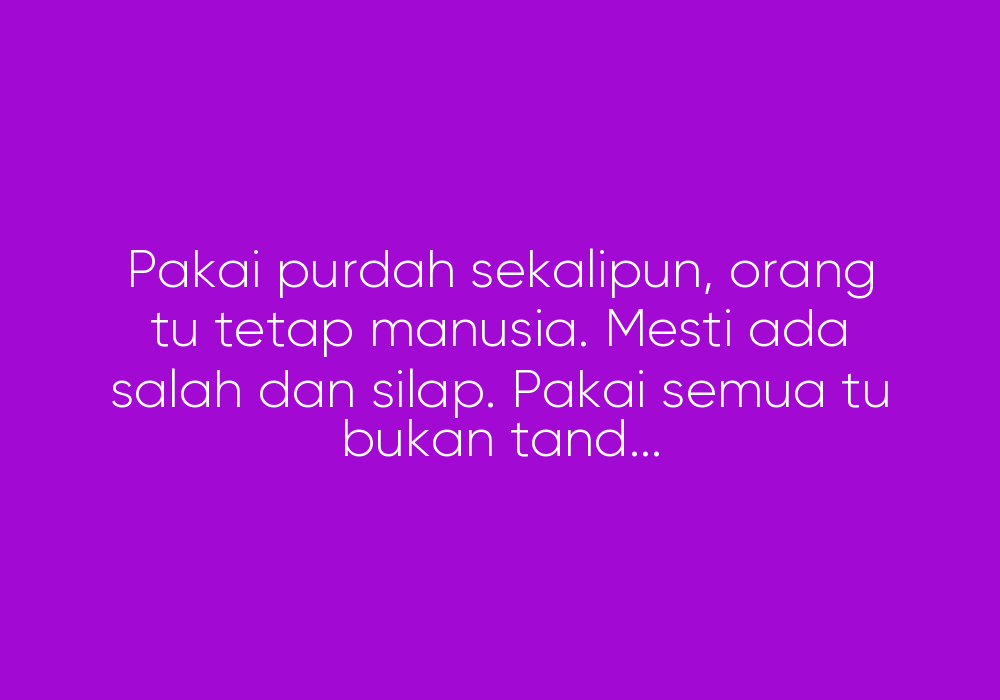 Jangan Sibuk Jadi Penilai Tak Bertauliah