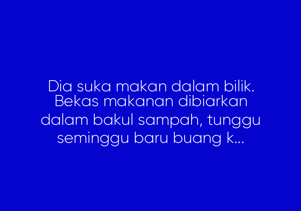 Housemate Ku Yang Cantik