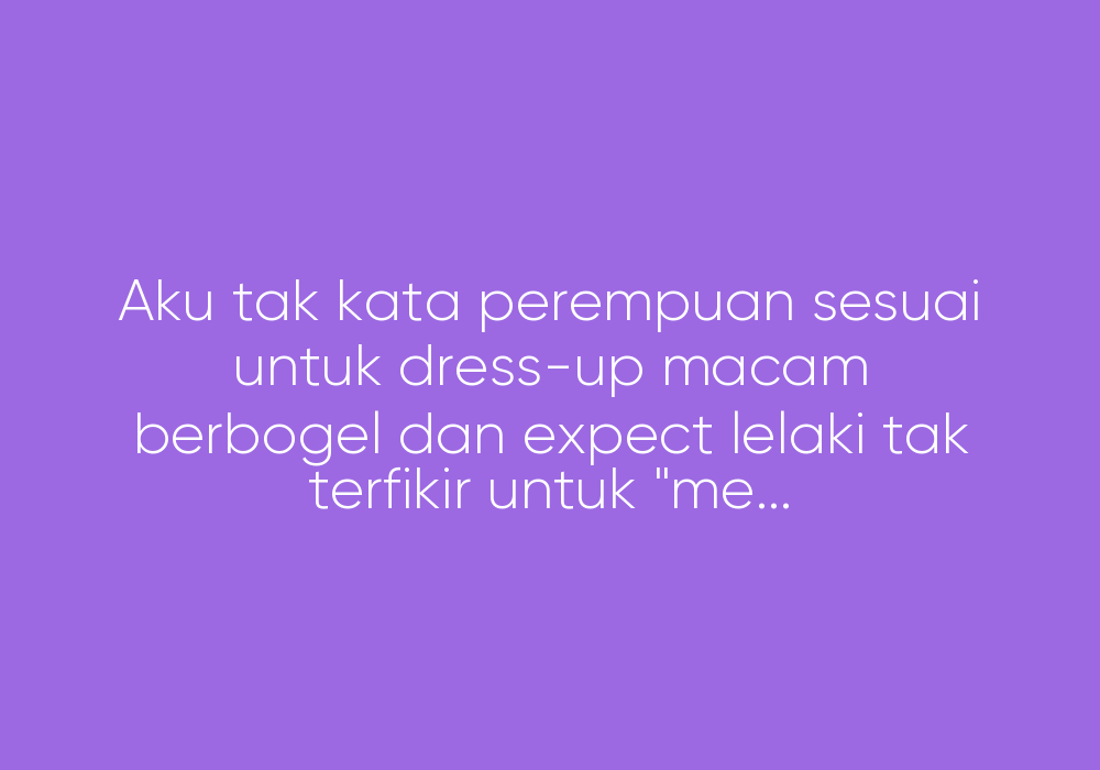 Tentang Perog0l & Pakaian