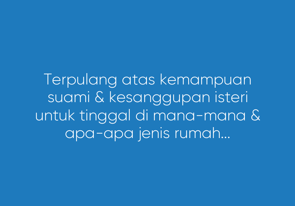 Tentang Nafkah