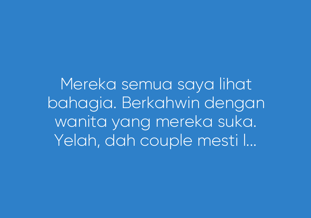 Couple Itu Haram?