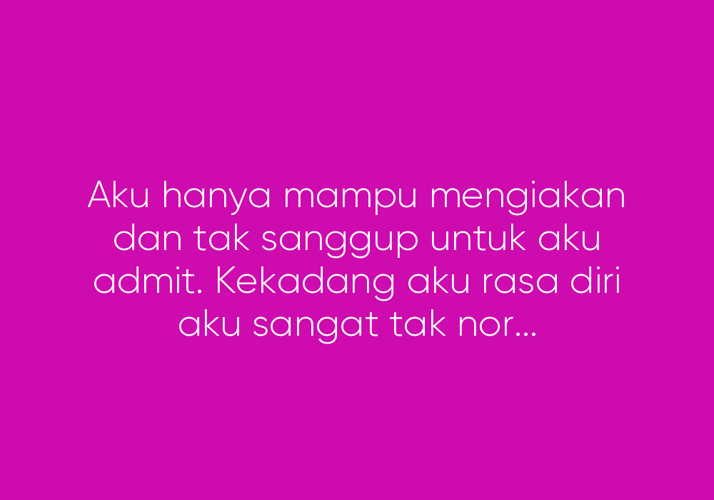 Sakitnya Struggle Ni