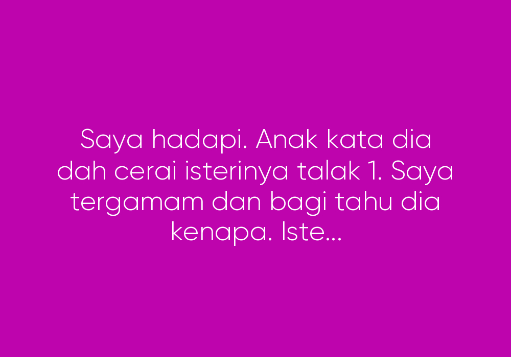 Menantu Yang Aneh