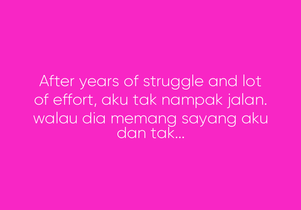 Cinta Yang Tak Kesampaian