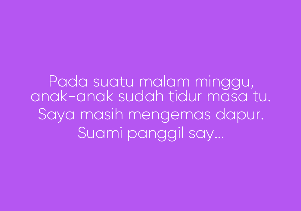 Hanya Sebab Dia