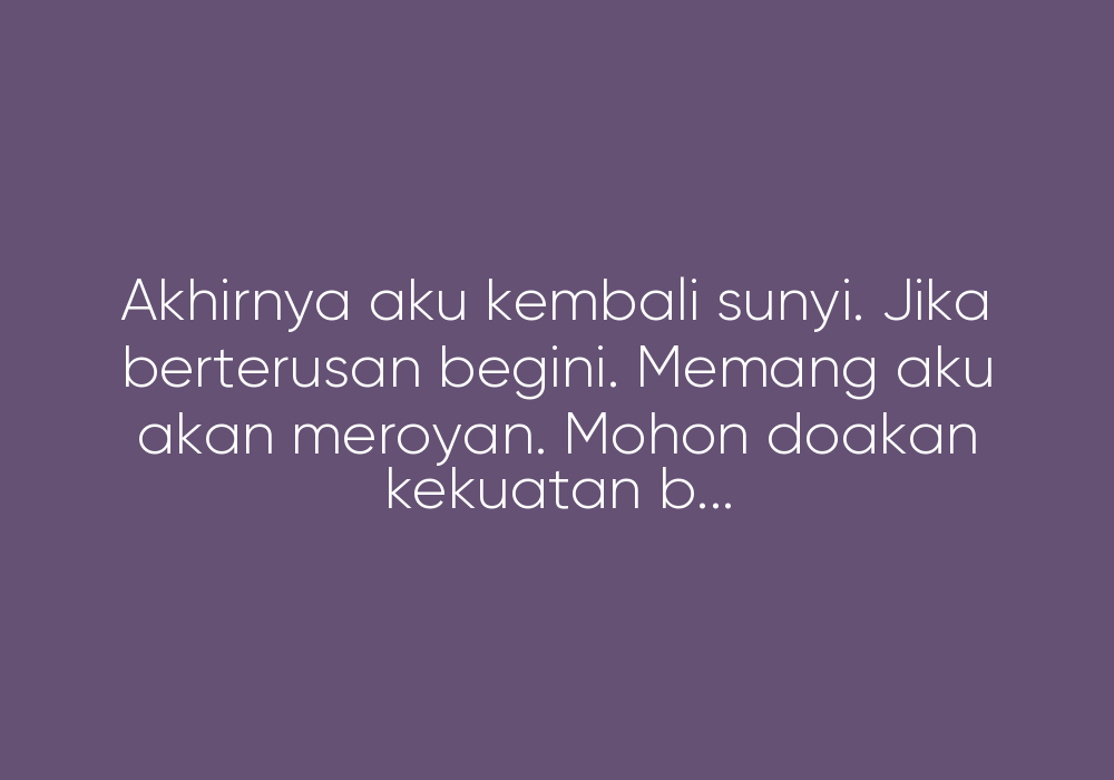 Aku Dan Anak Syurga