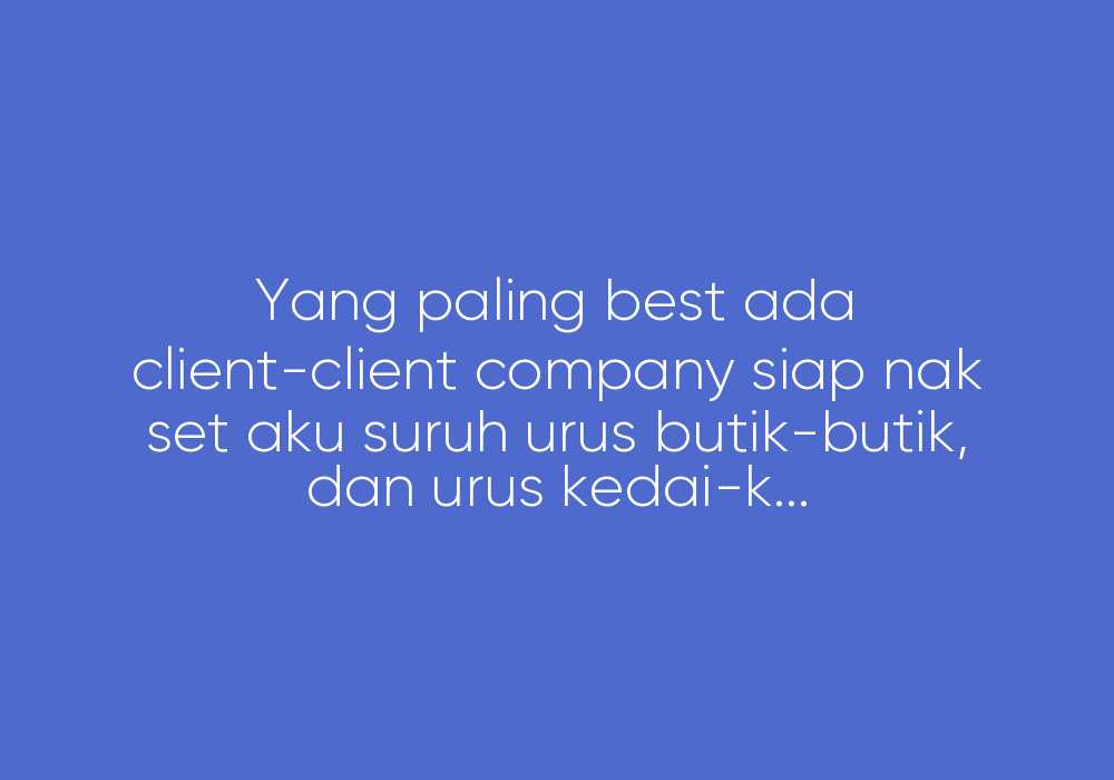 Layanan Berbeza Dulu Dan Juga Sekarang