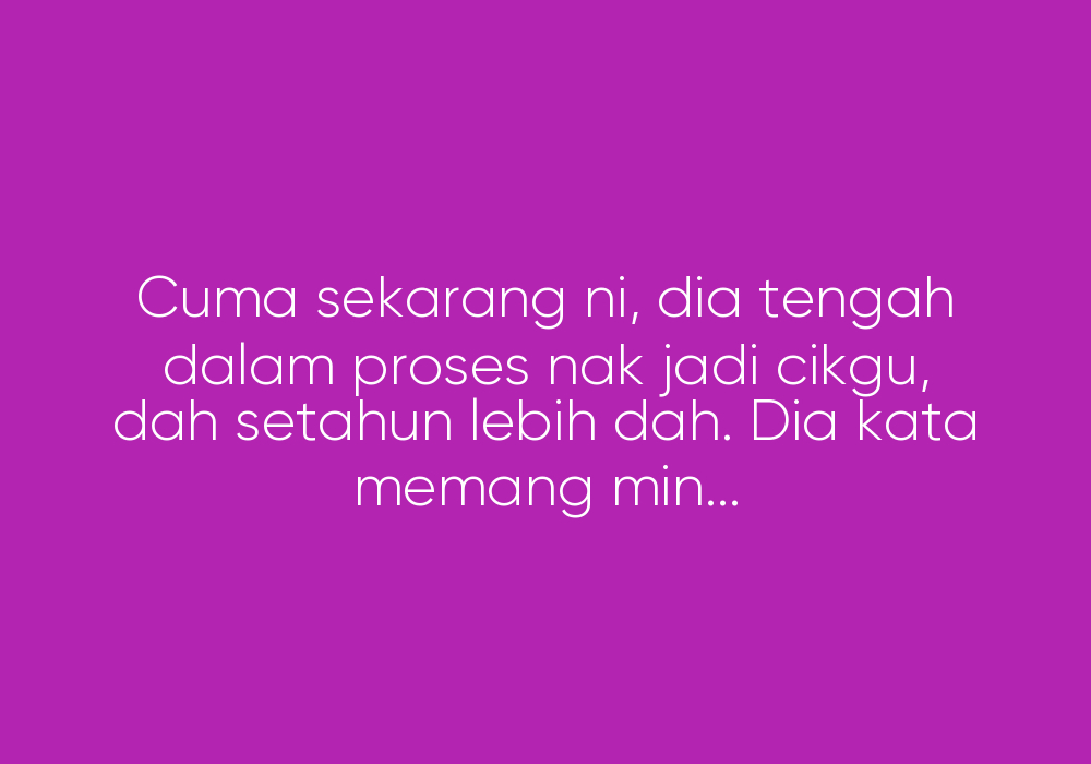 Minta Pandangan Kalian
