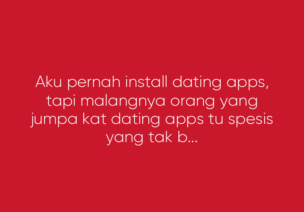 Dimanakah Kamu Wahai Jodoh