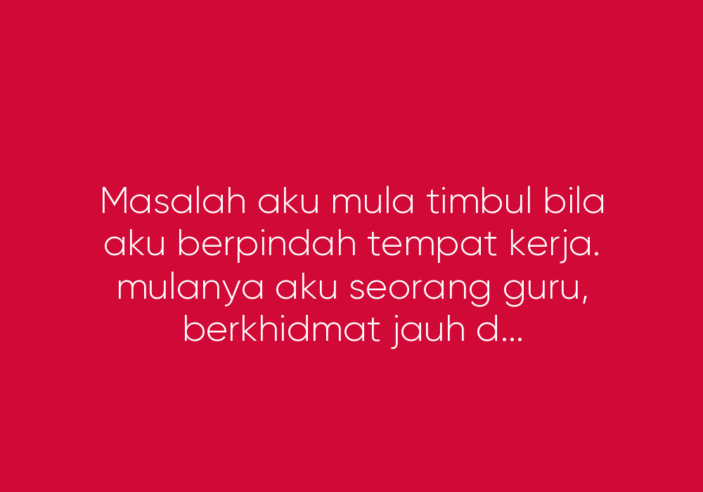 Aku Ke Yang Salah?