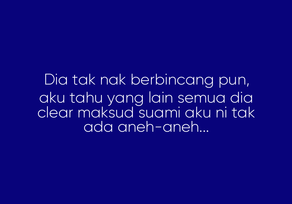 Adakah Suami Tak Bernafsu