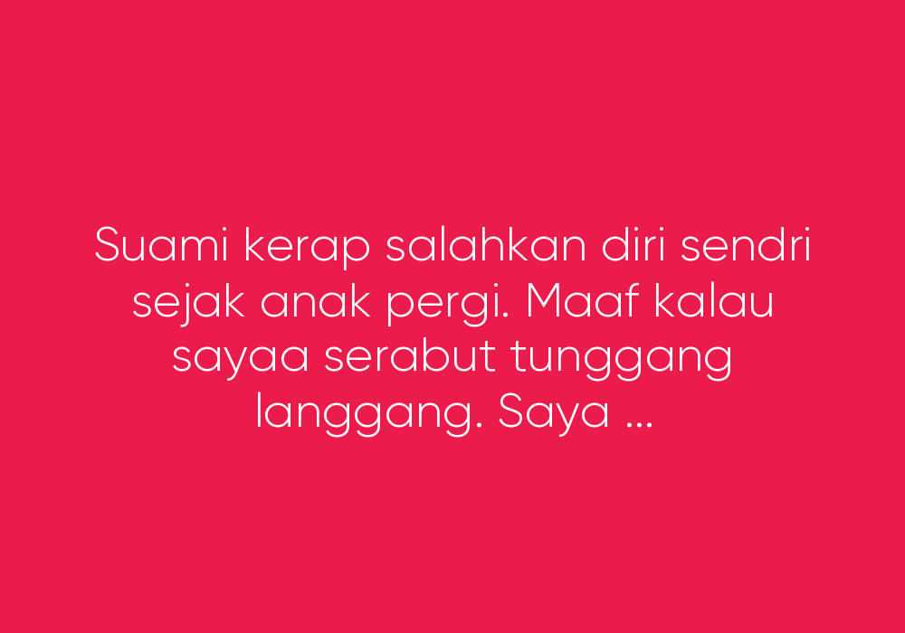 Anak Syurga Dan Suami Kemurungan