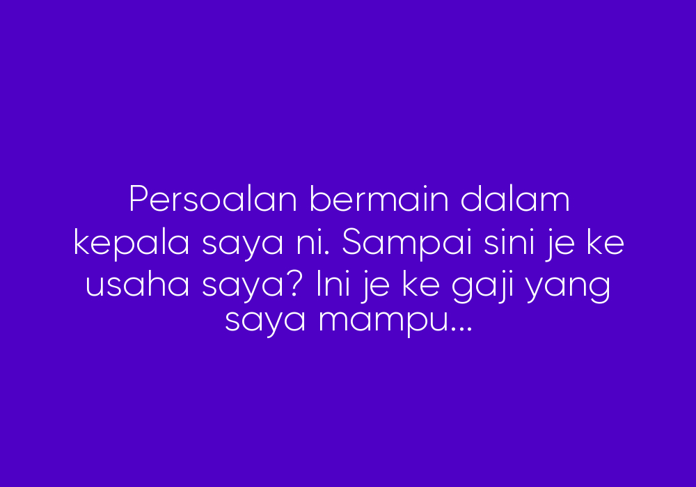 Dilema Dan Juga Keraguan